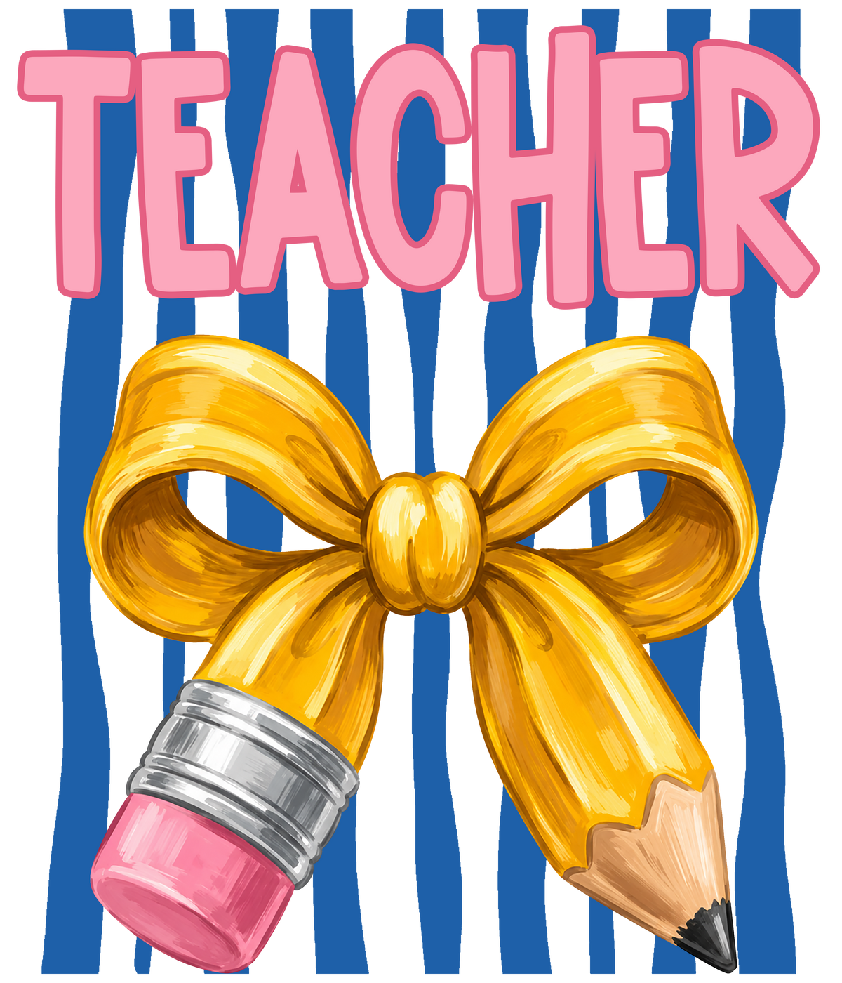 Randomness 1615 - Teacher Bow Pencil