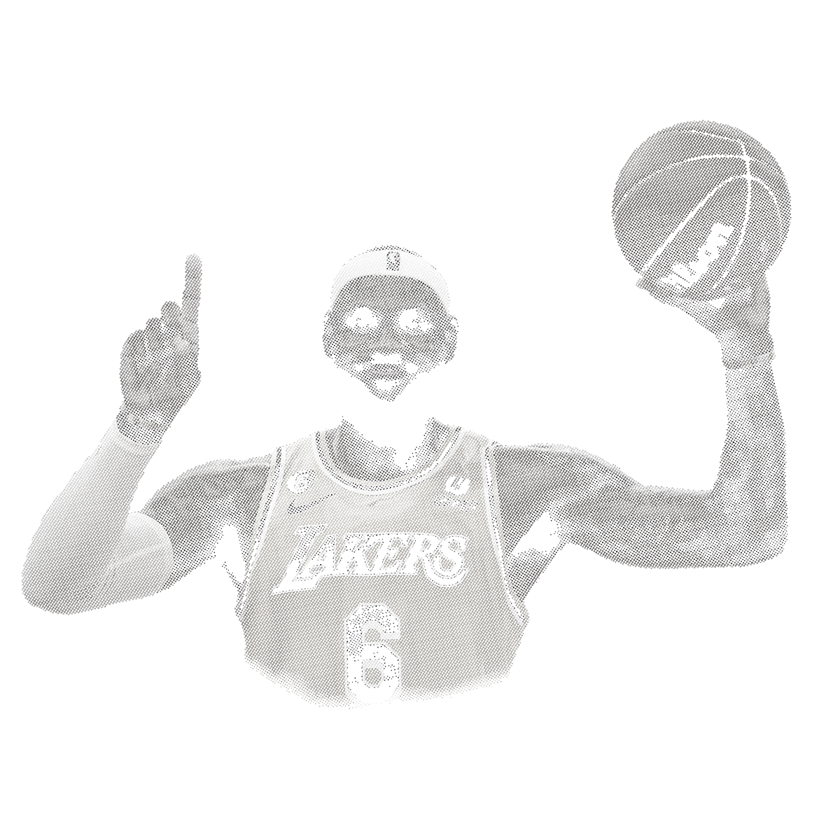 Randomness 976 - Lebronhalftone
