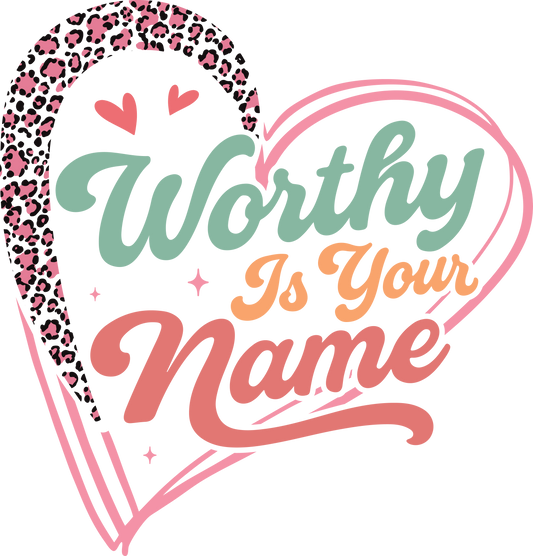worthy is your name