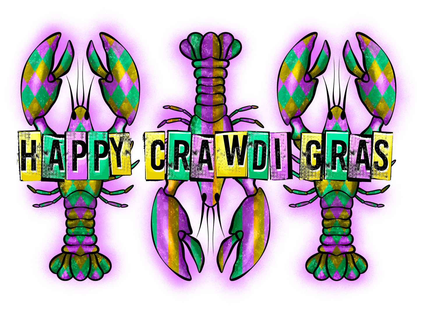 Mardi Gras 450 - Happycrawdigras (1)