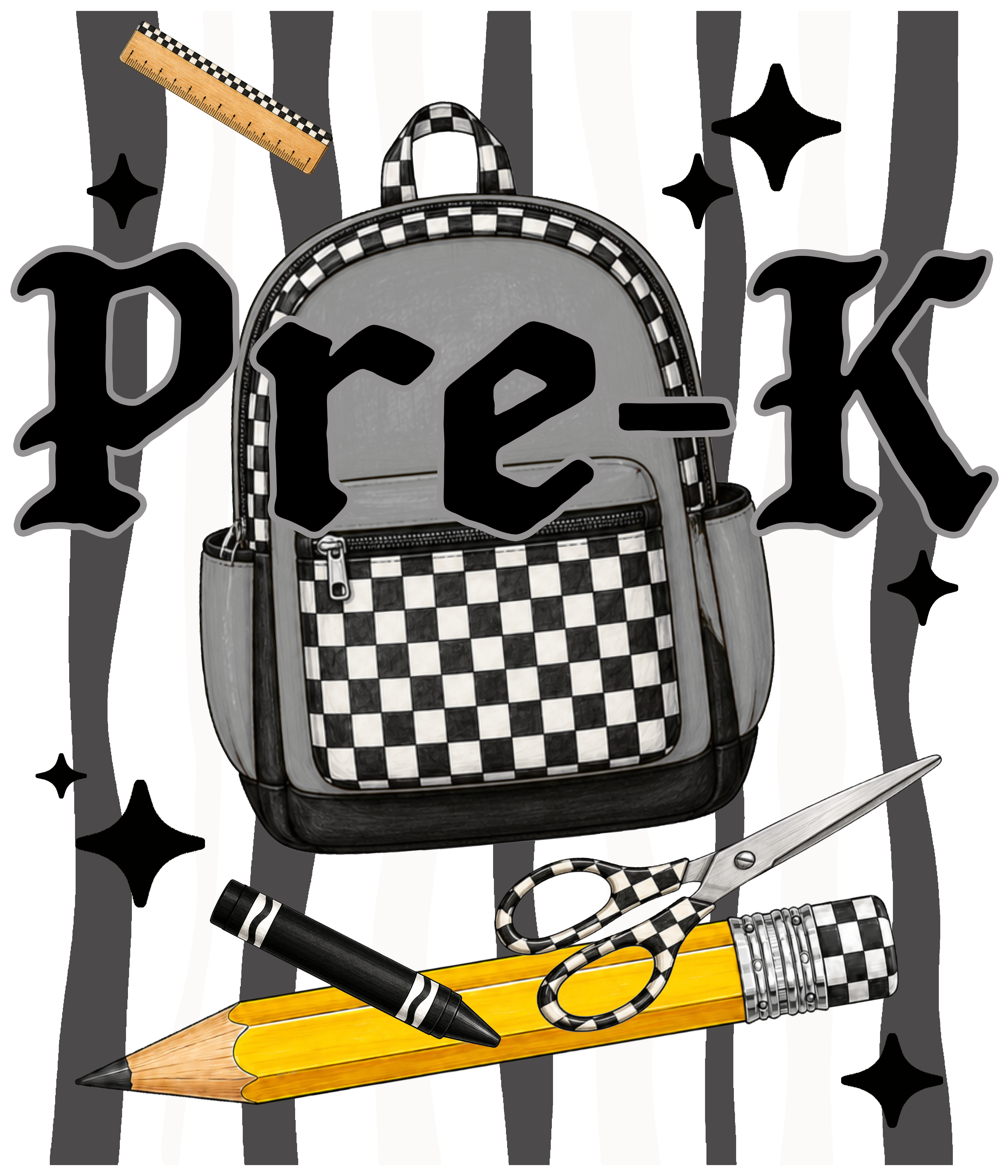 Randomness 1373 - Pre K Checkered