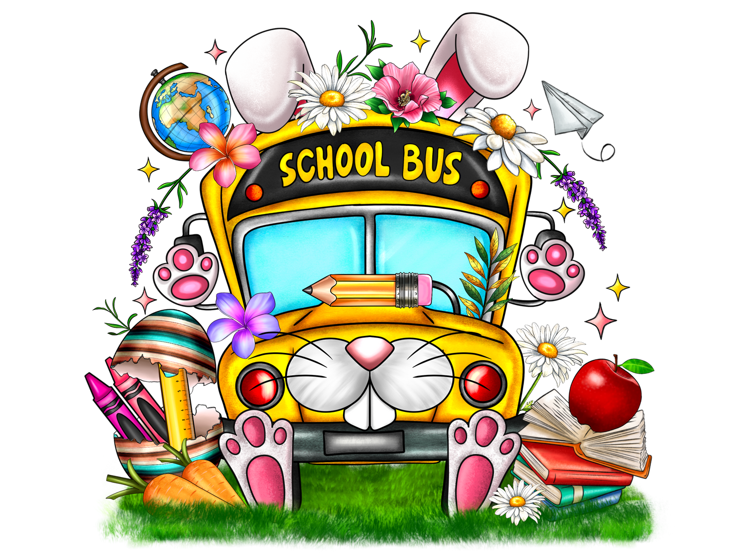 Teacher 221 - Easterschoolbus Kopyası