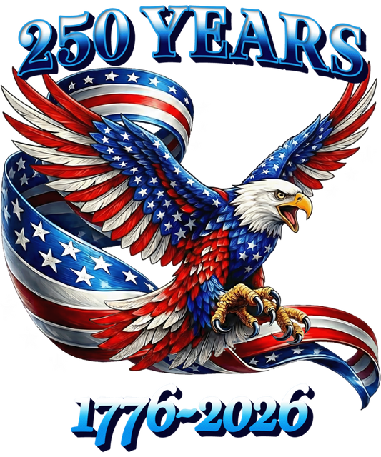 4th of July 44 - 250 Years American Anniversary 250th Independence Day Sweatshirt (1)