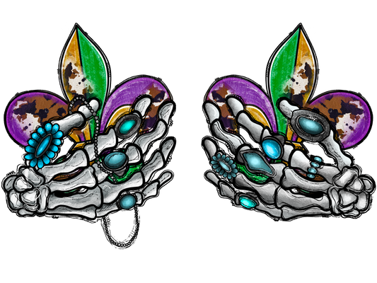 Mardi Gras 1010 - Skeletonhandmardigras 2