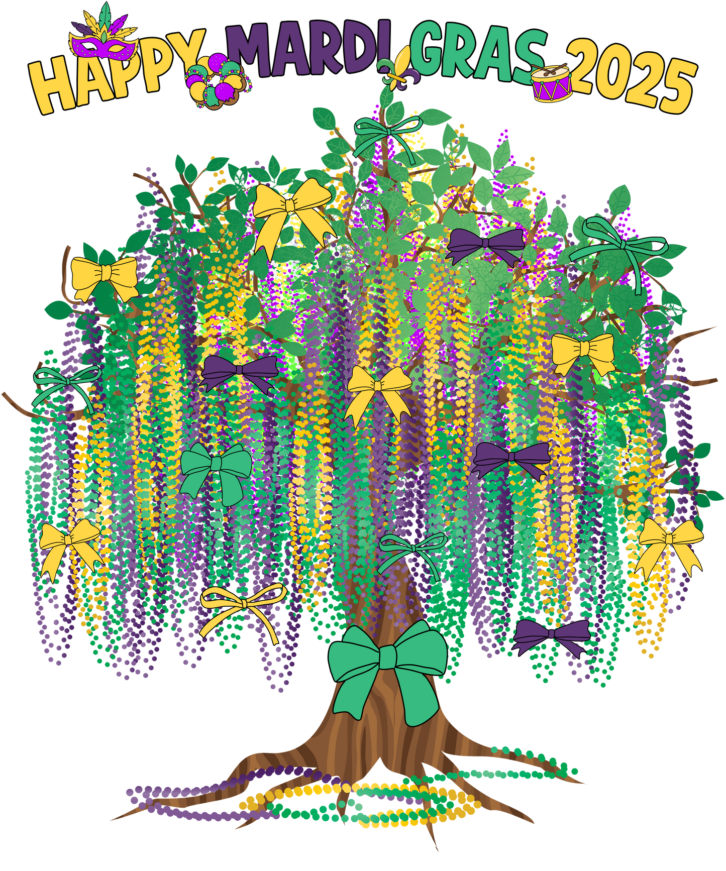 Mardi Gras 907 - Or 21122024 Vtn Coquette Mardi Gras Tree 2