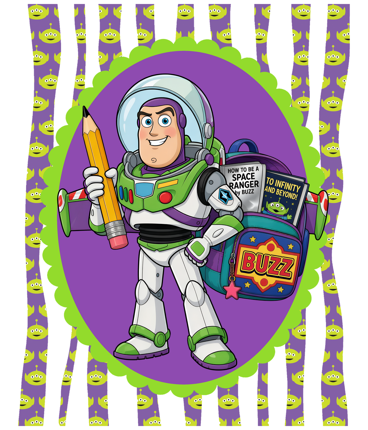 Randomness 1684 - Toy Story Wavy Frame Buzz