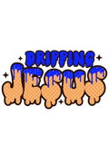 Jesus drip blue