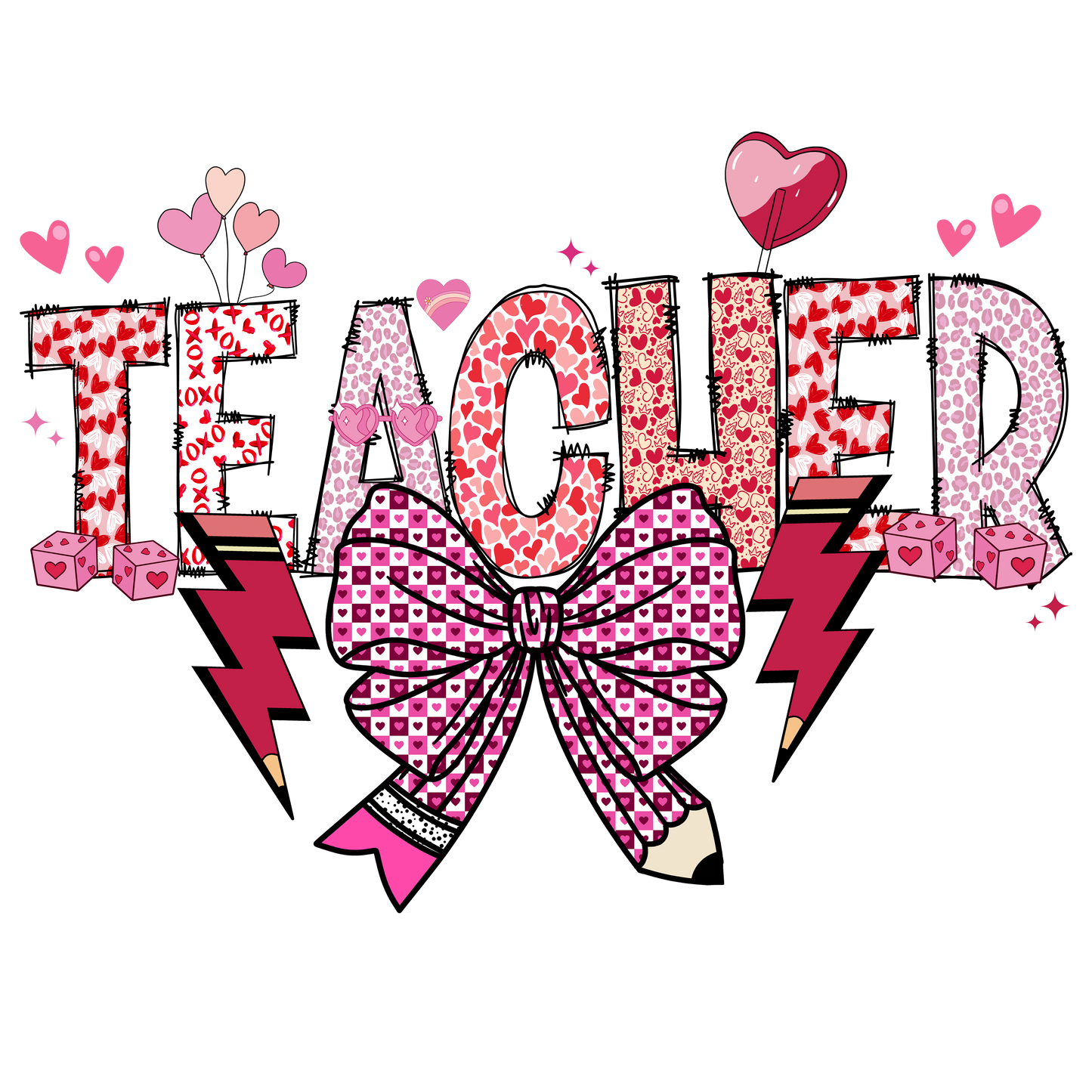 Valentine's Day 119 - Teacher Doodle