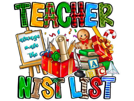 Teacher 673 - Teacheralwaysmakethenistlist