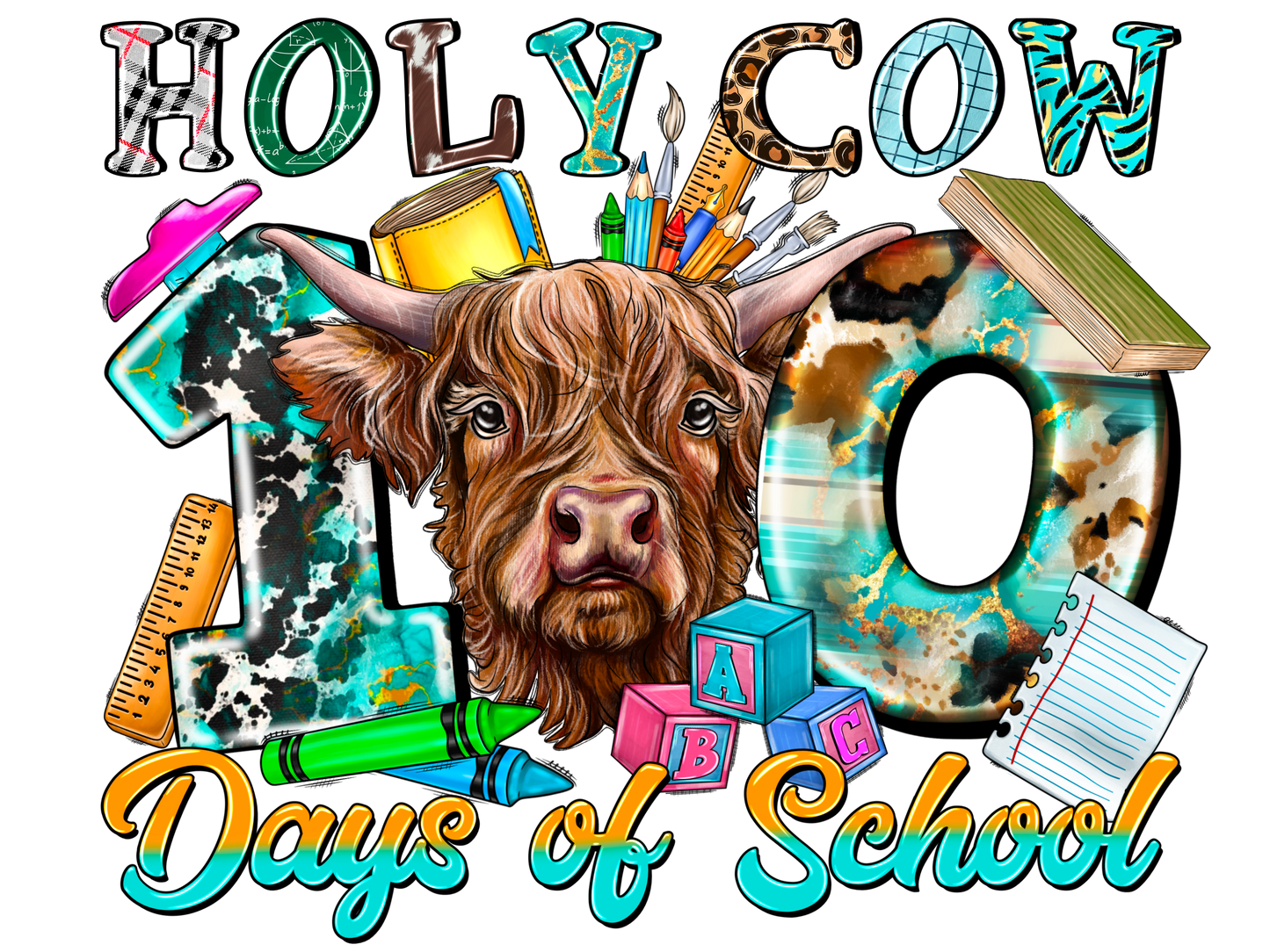 Teacher 336 - Holycow100daysofschool