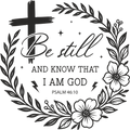 be still and know that i am god