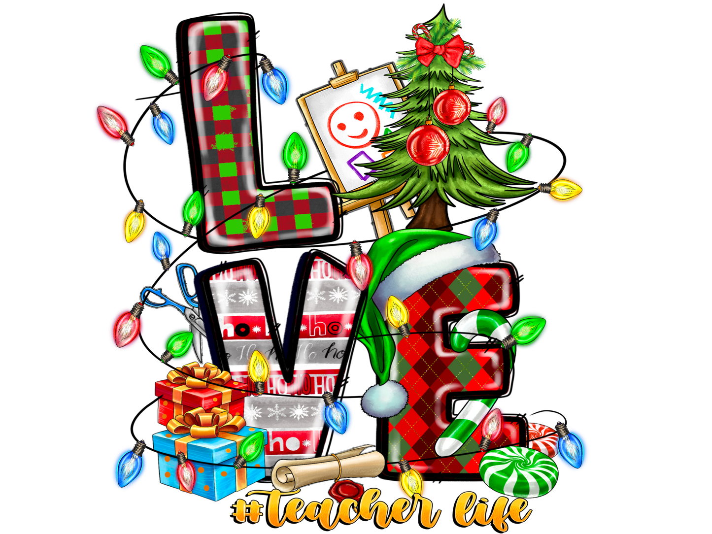 Teacher 449 - Loveteacherchristmas