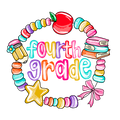 Back to School 74 - 4th Grade Bracelet