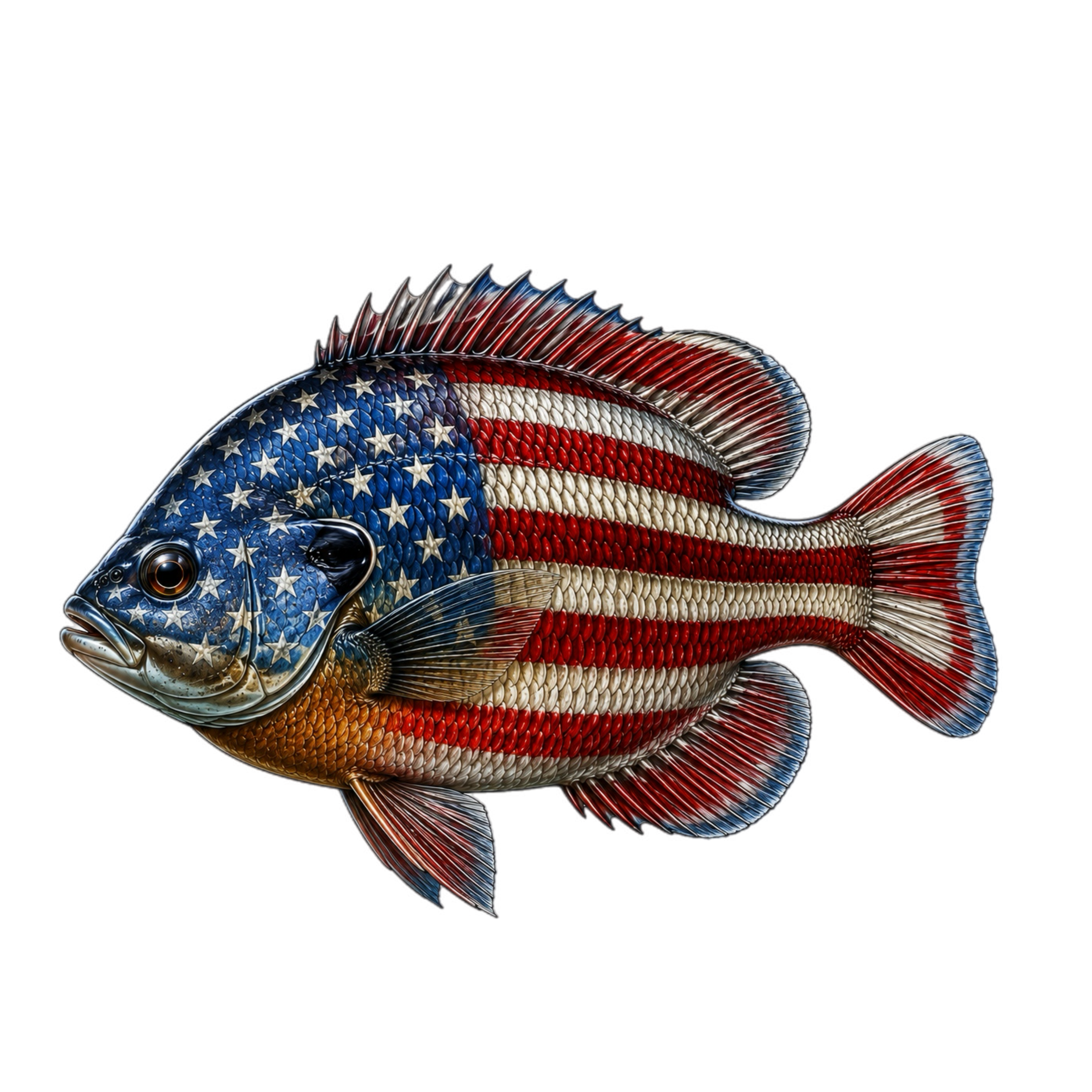 Randomness 340 - Blue Gill Front