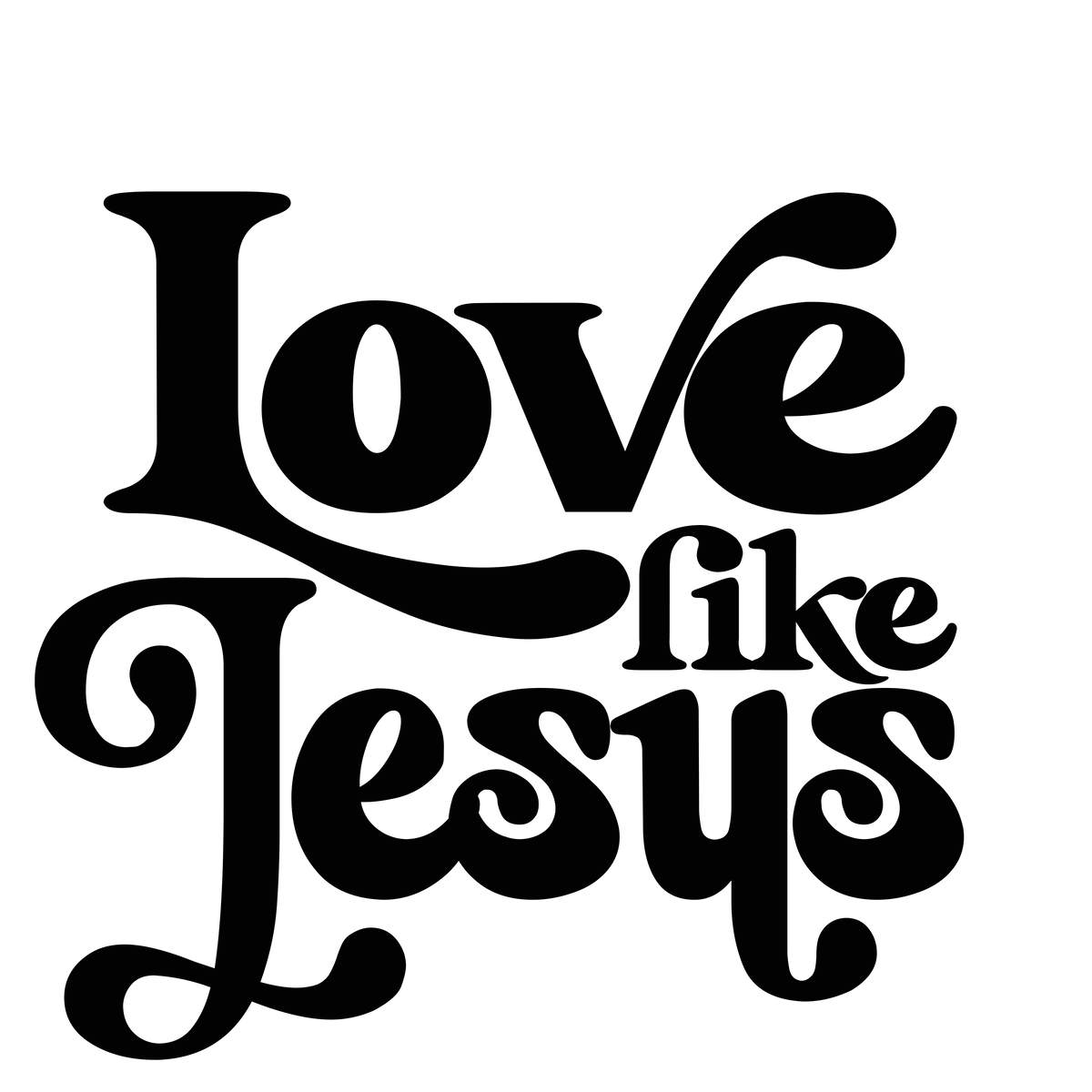 Randomness 994 - Lovelikejesus