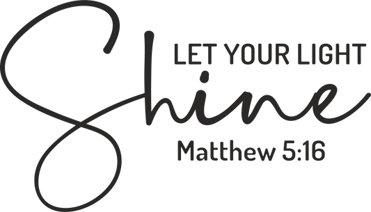 let your light shine
