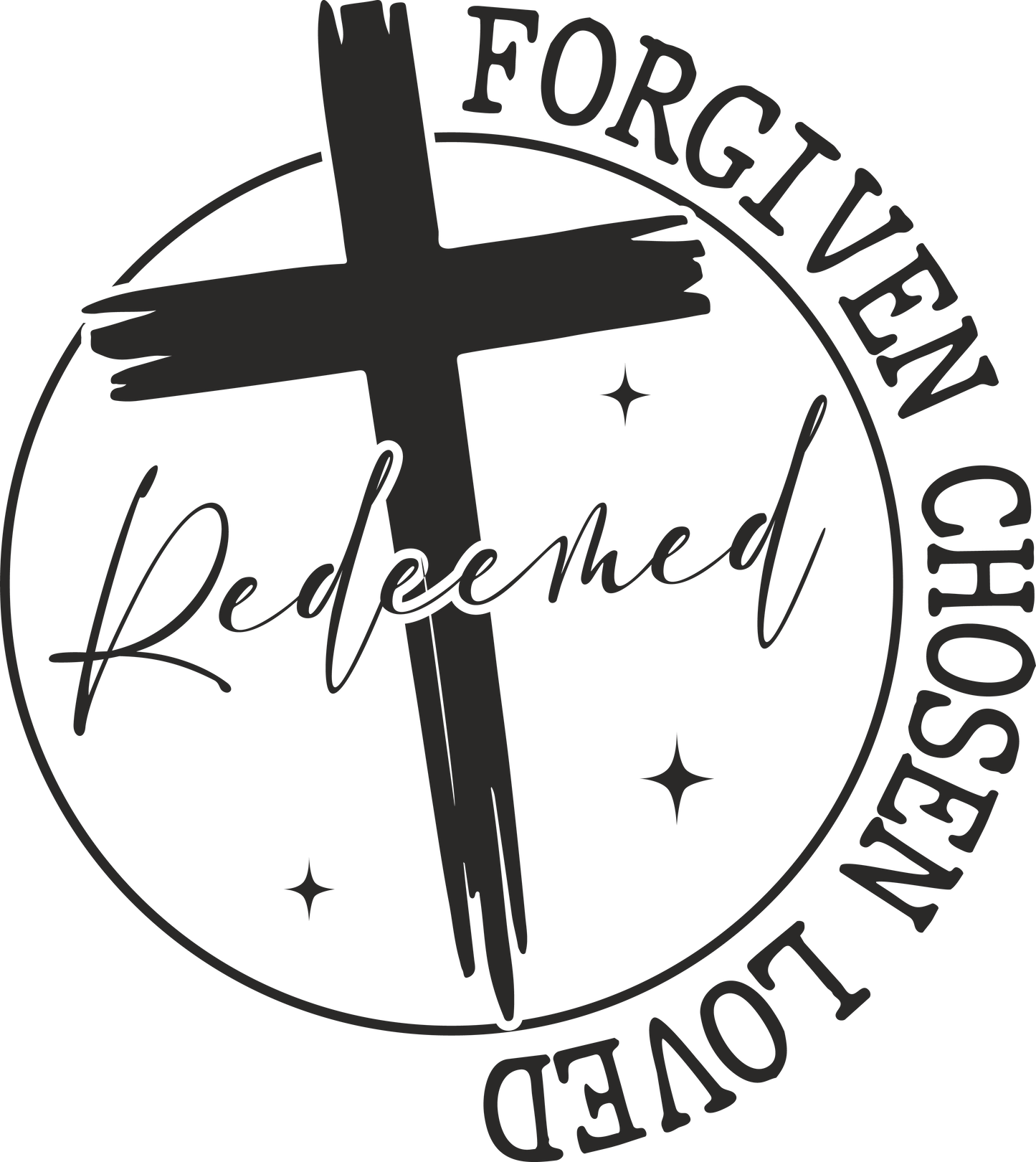 forgiven chosen loved redeemed