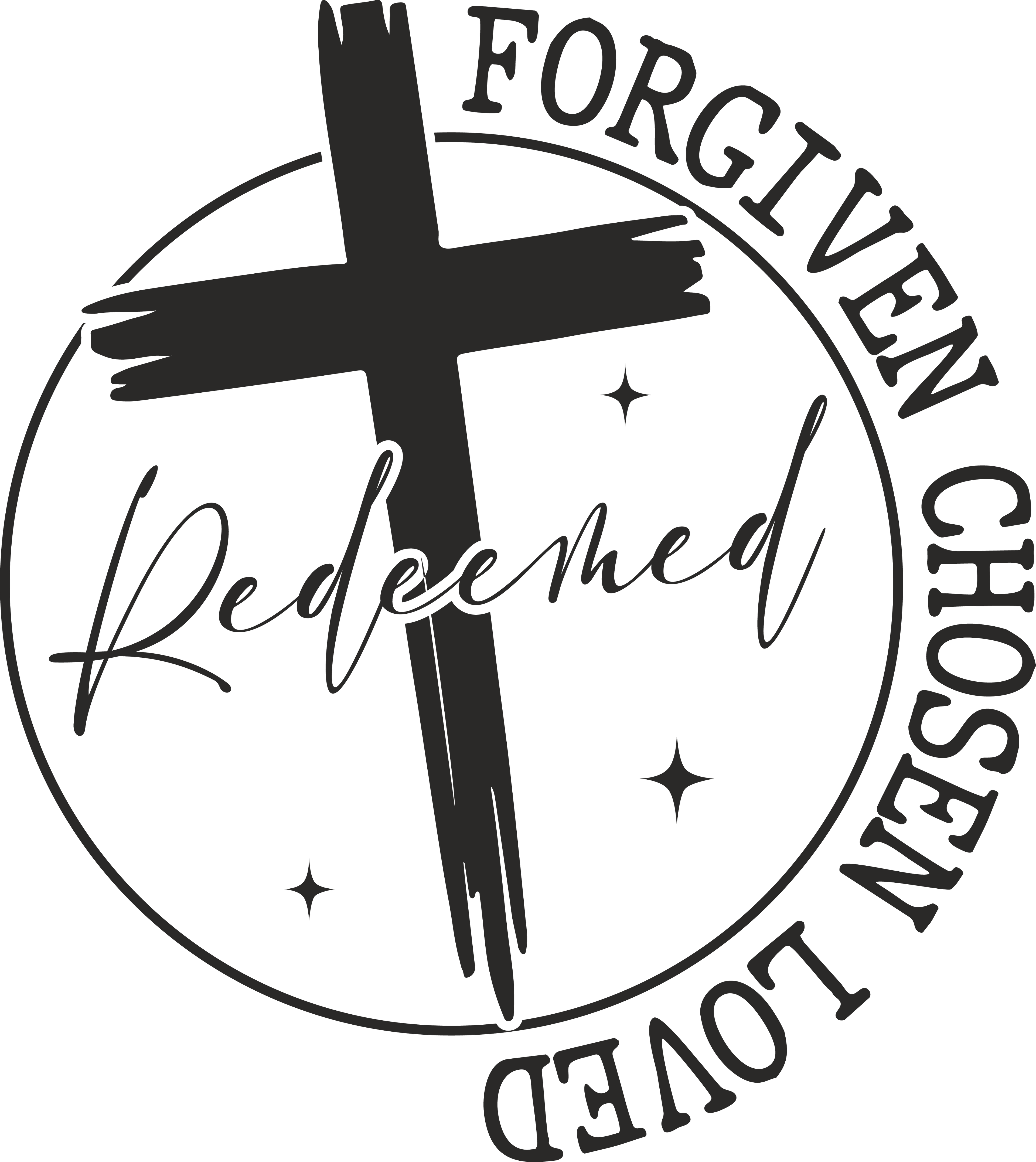 forgiven chosen loved redeemed