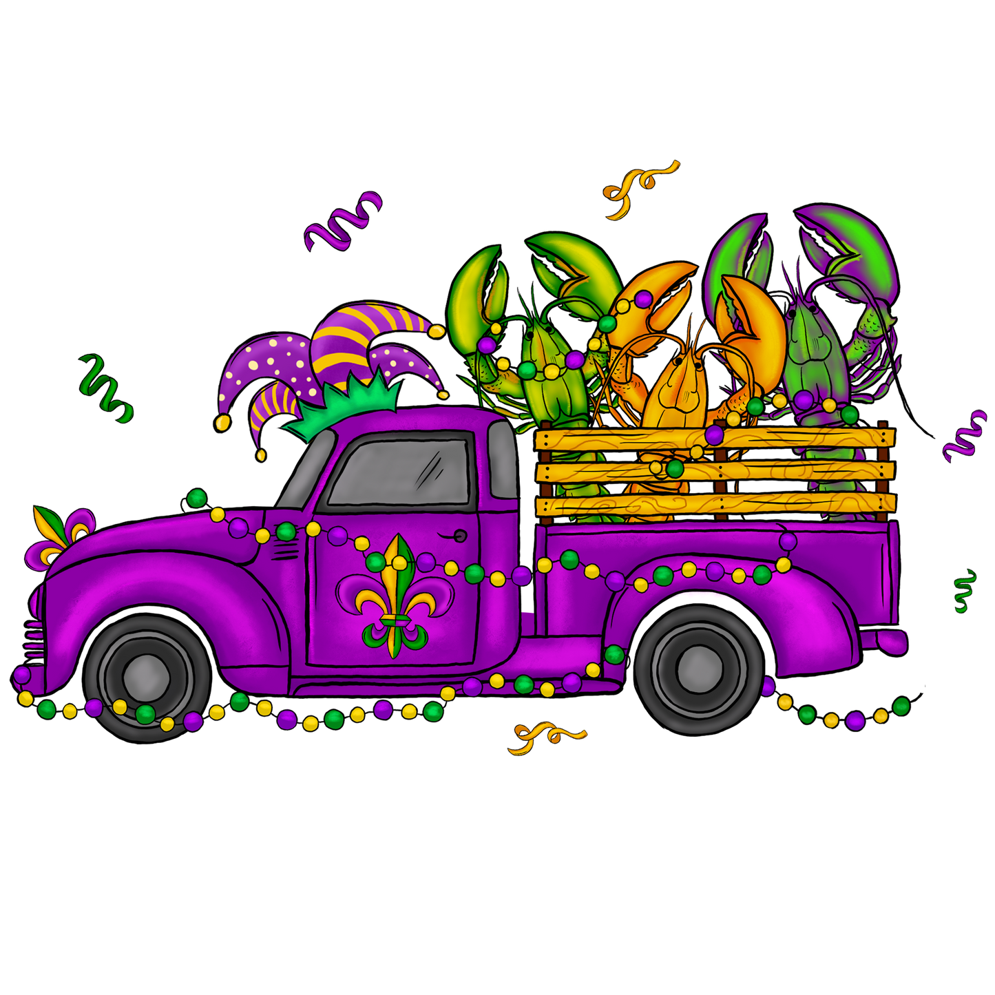 Mardi Gras 576 - Mardi Gras Bundle Lobster Car