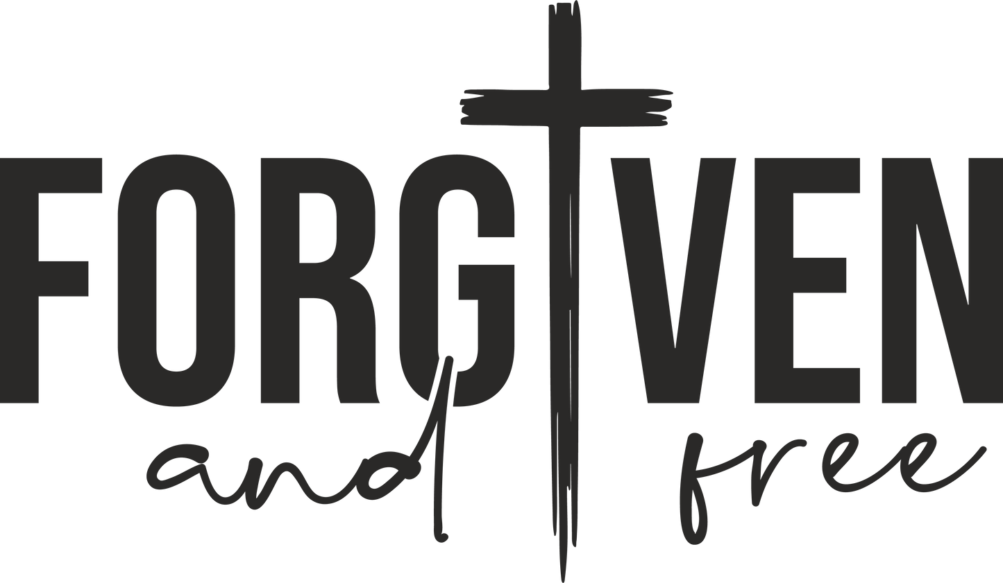 forgiven and free