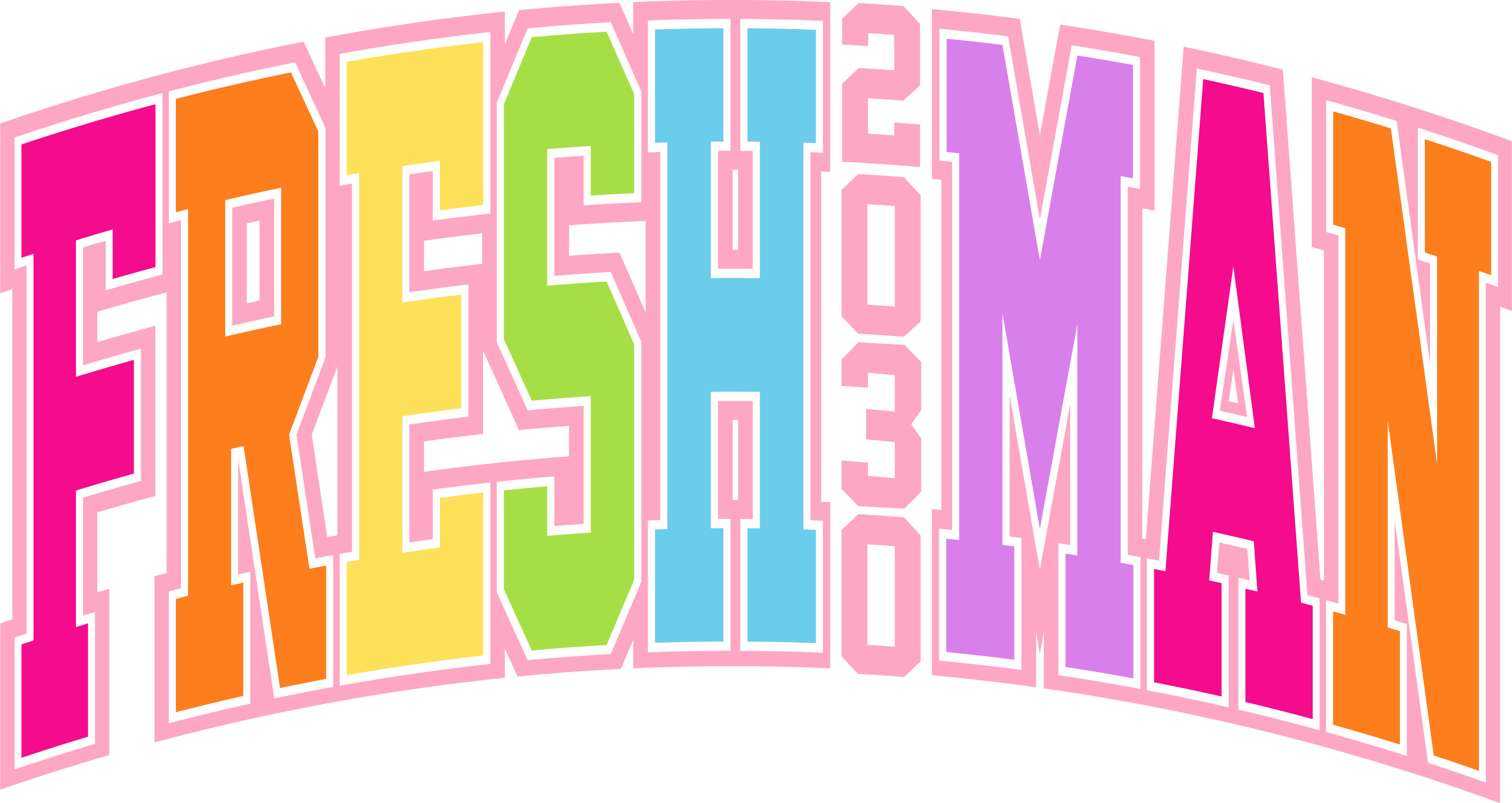 Back to School 327 - Freshman Neon Art