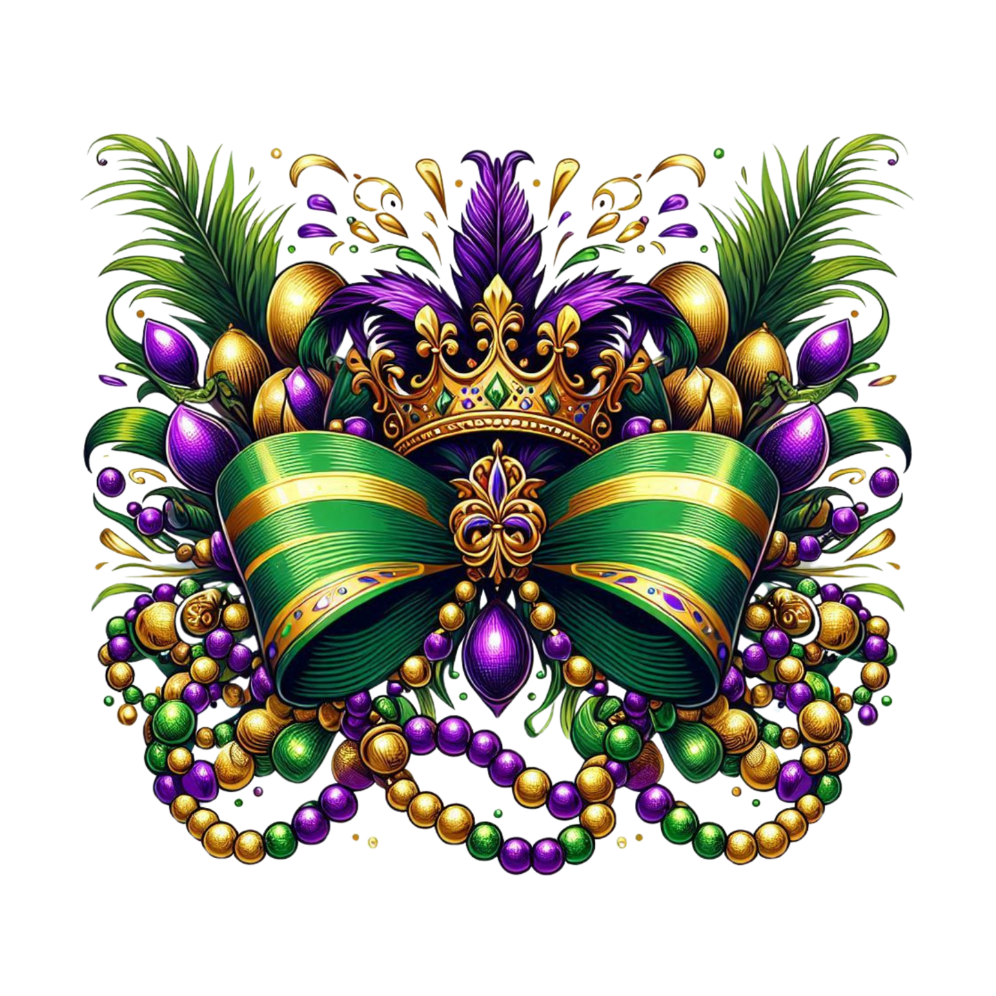 Mardi Gras 711 - Mardi Gras Coquette Bow Png 111295373 Mardi Gras Coquette Bow Png