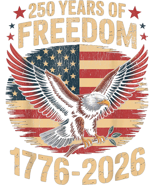4th of July 53 - 250 Years Usa Flag American 250th Anniversary Patriotic T Shirt (1)