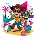 Randomness 1680 - Toy Story Beach