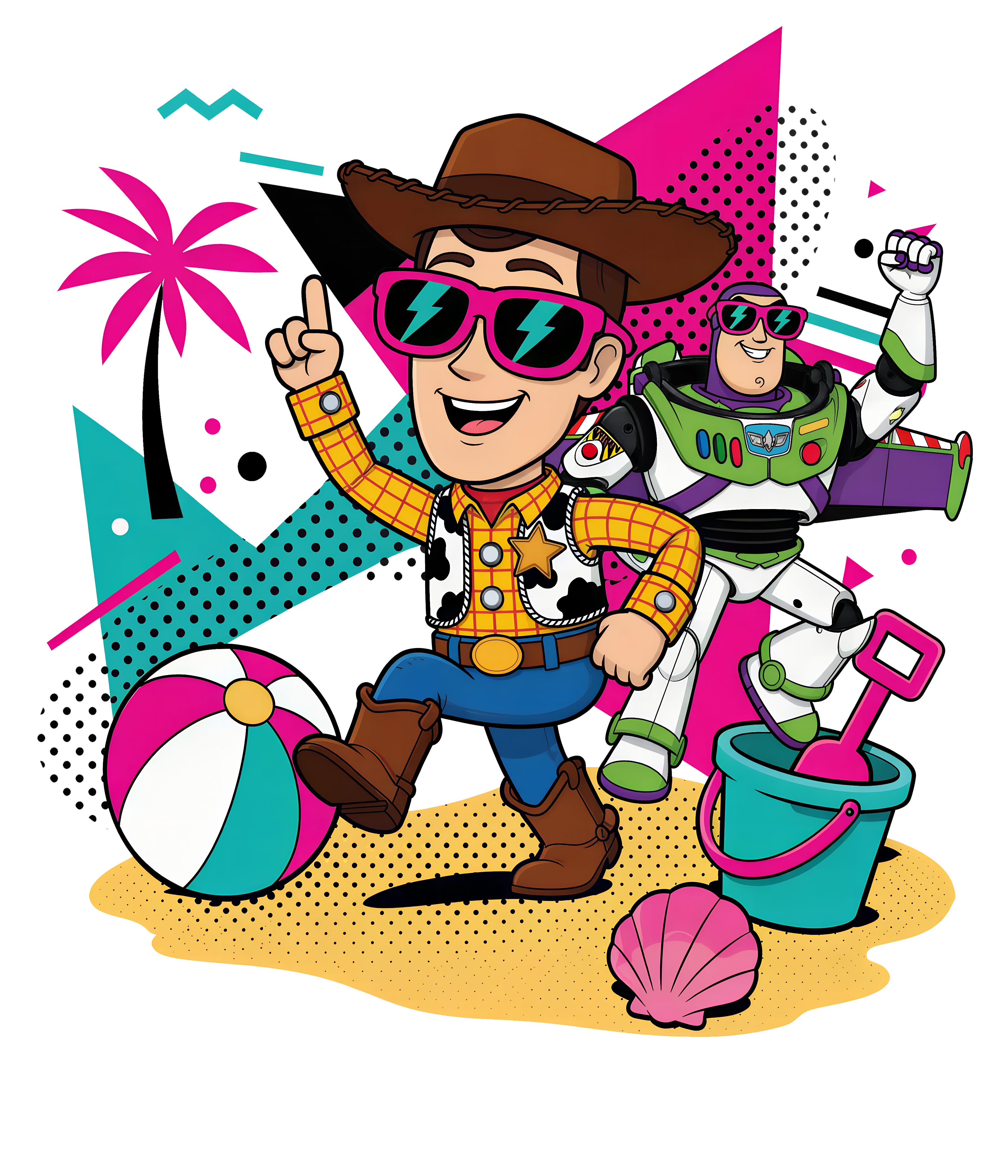 Randomness 1680 - Toy Story Beach