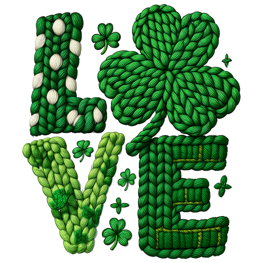 St. Patrick's Day 155 - Yarn Faux St Patrick’S Day Love Png