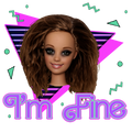 Randomness 874 - Im Fine Brunette Barbie