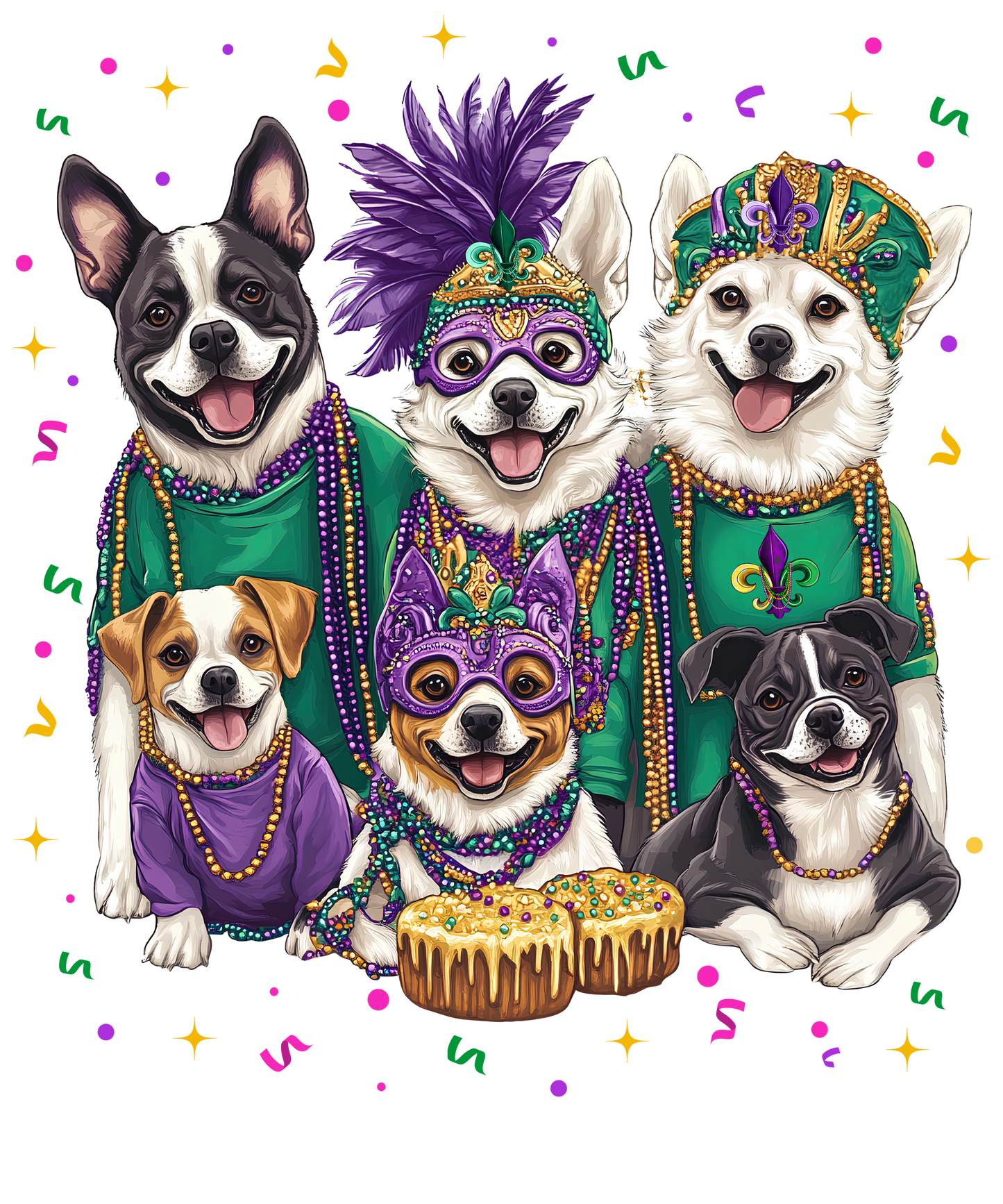 Mardi Gras 889 - Or 17012025 Vtn Dog Mardi Gras