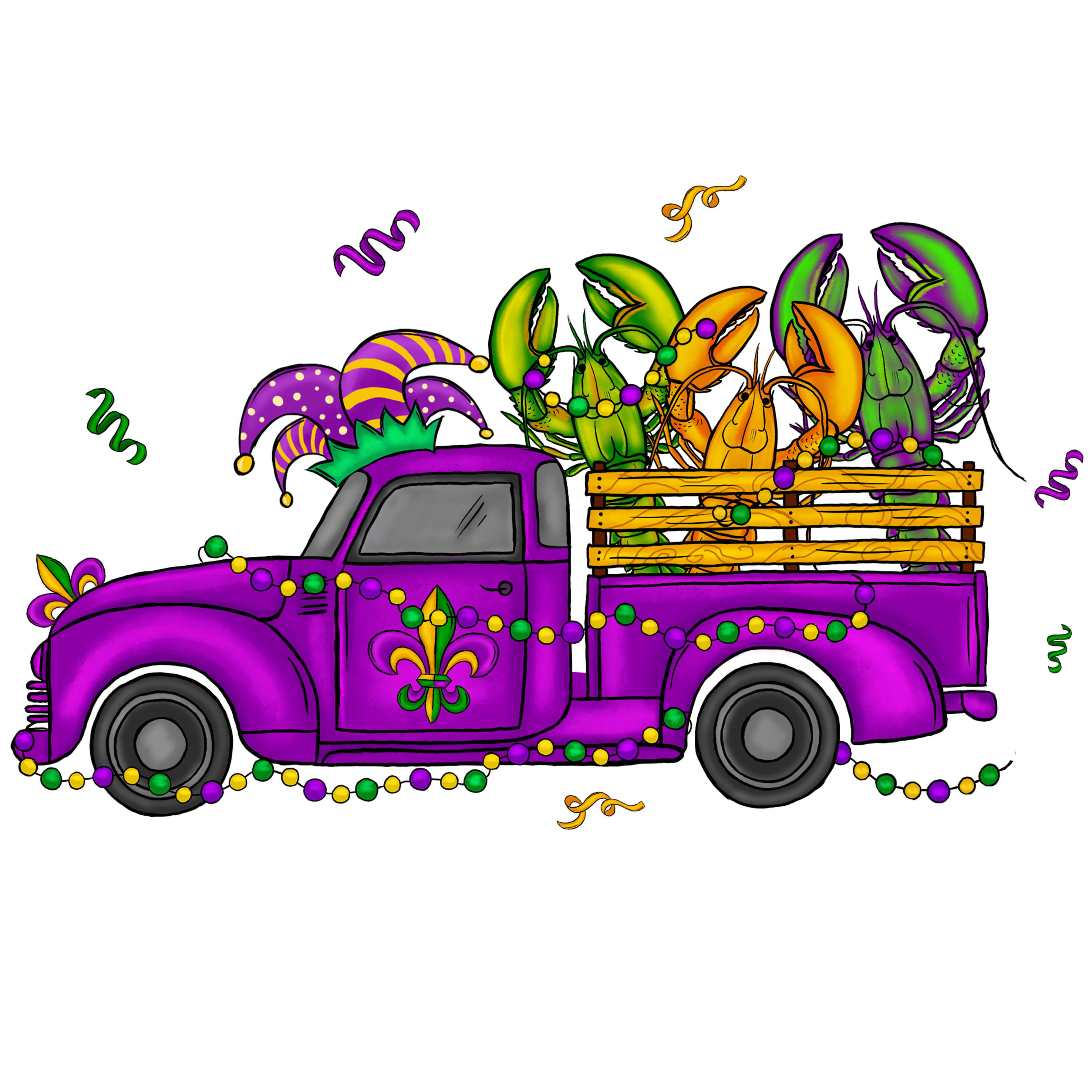 Mardi Gras 578 - Mardi Gras Bundle Mardi Gras Truck