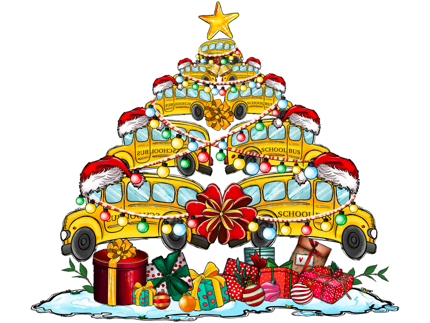 Teacher 474 - Merrychristmasschoolbus