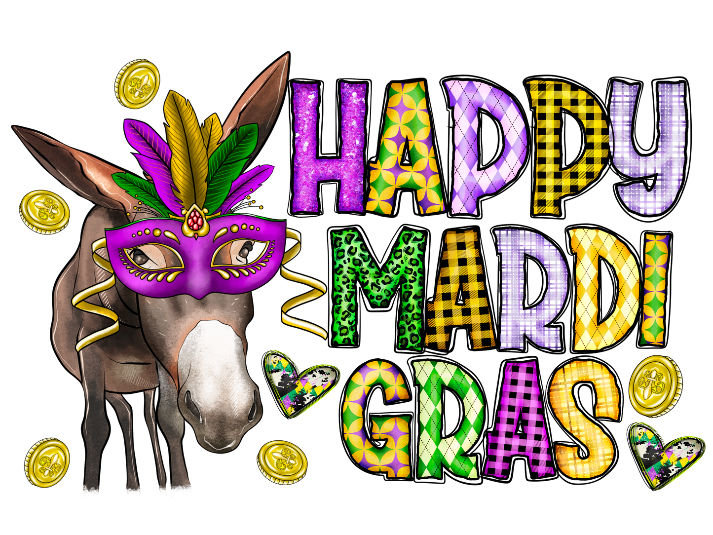 Mardi Gras 454 - Happymardigrasdonkey