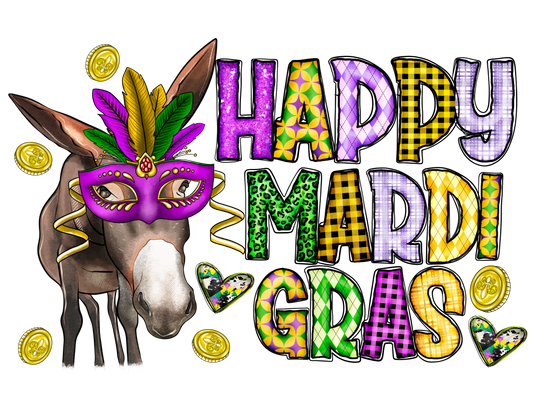 Mardi Gras 454 - Happymardigrasdonkey