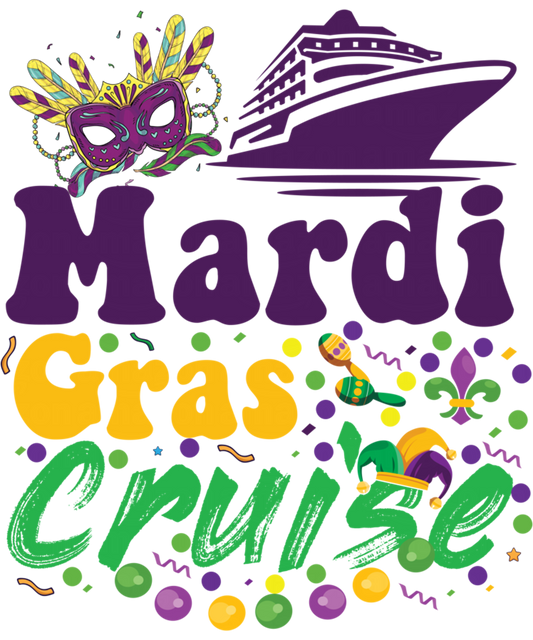 Mardi Gras 599 - Mardi Gras Cruise Crew 2026 Family Friend Group Vacations Sweatshirt (3)