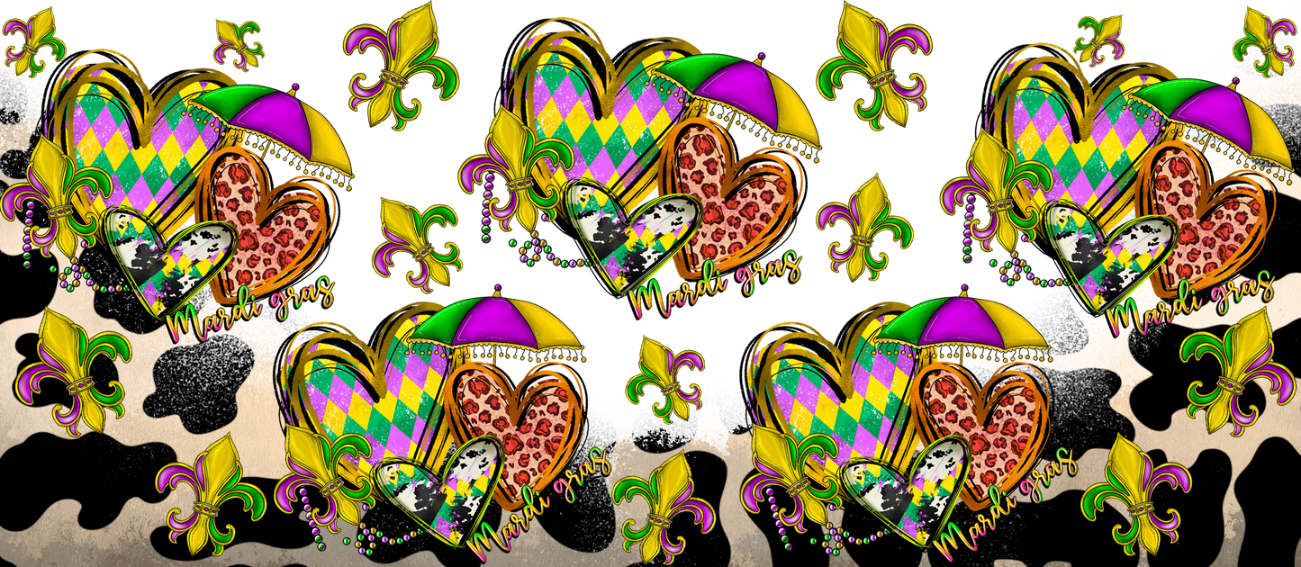 Mardi Gras 793 - Mardigrasheart16oz