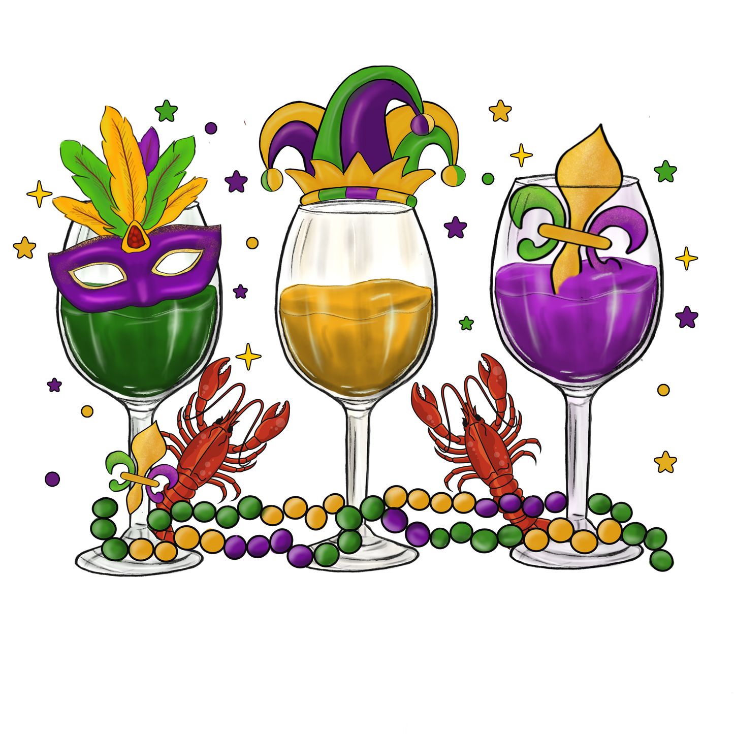 Mardi Gras 581 - Mardi Gras Bundle Mardi Gras Wine