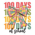 Back to School 313 - Coquette Bow 100 Days Of School