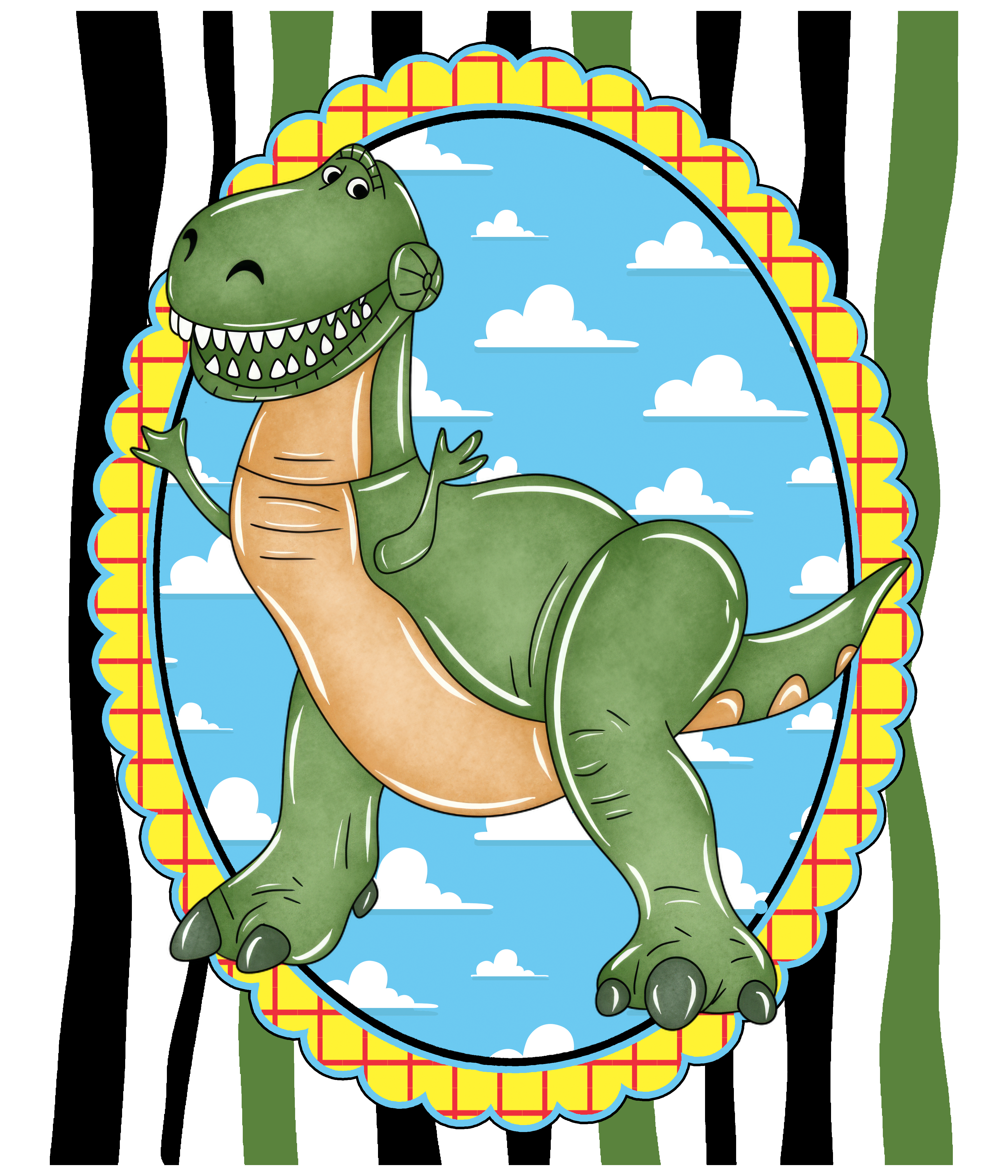 Randomness 1682 - Toy Story Dino Lines