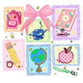 Back to School 329 - Hand Painted Picture Frame Schoo