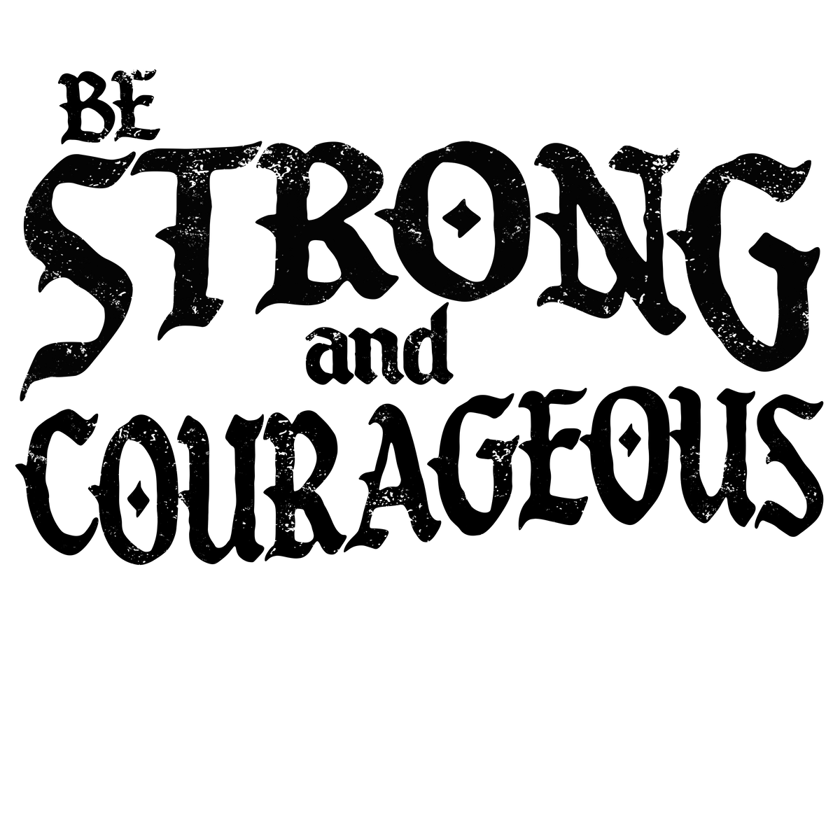Randomness 1586 - Strong And Courageous Front