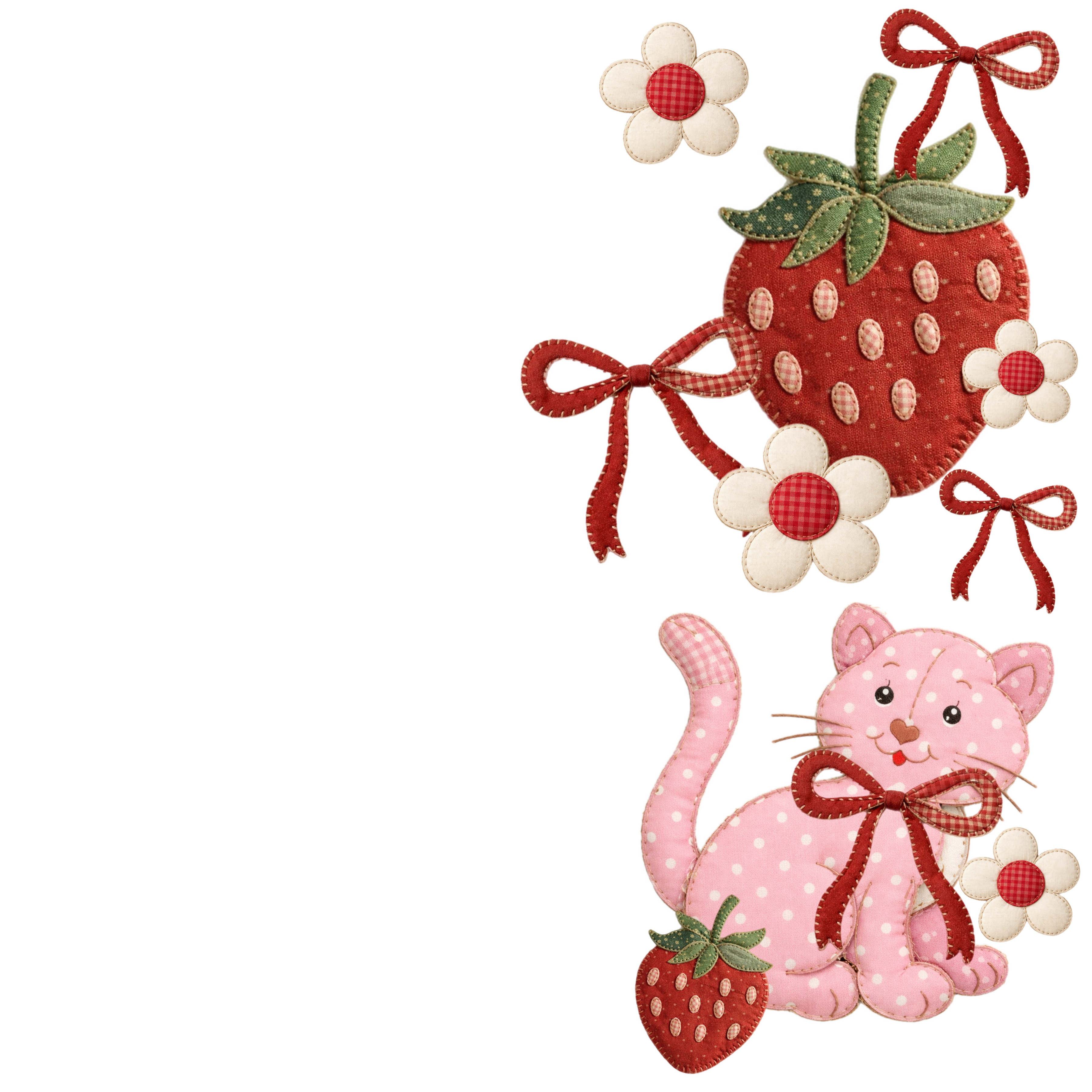 Randomness 1583 - Strawberry Stitched Sleeve
