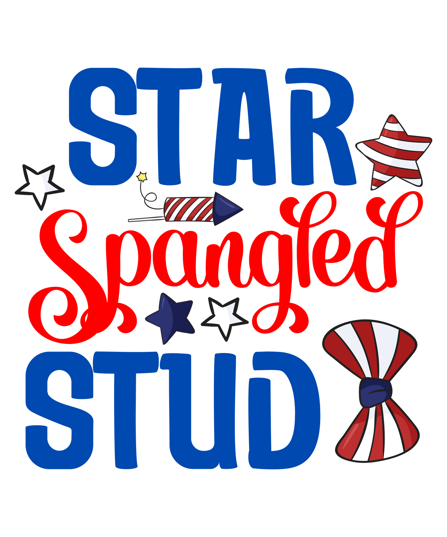 4th of July 537 - Star Spangled Stud 01