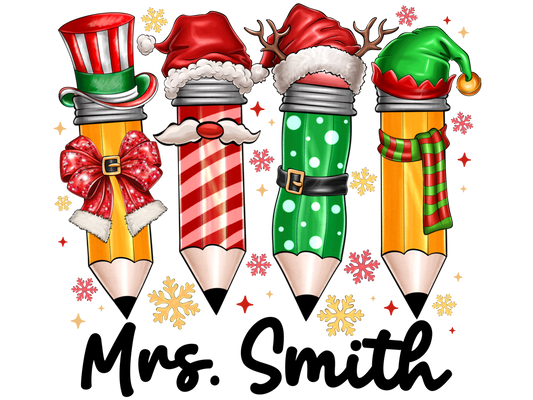 Teacher 172 - Christmaspencils