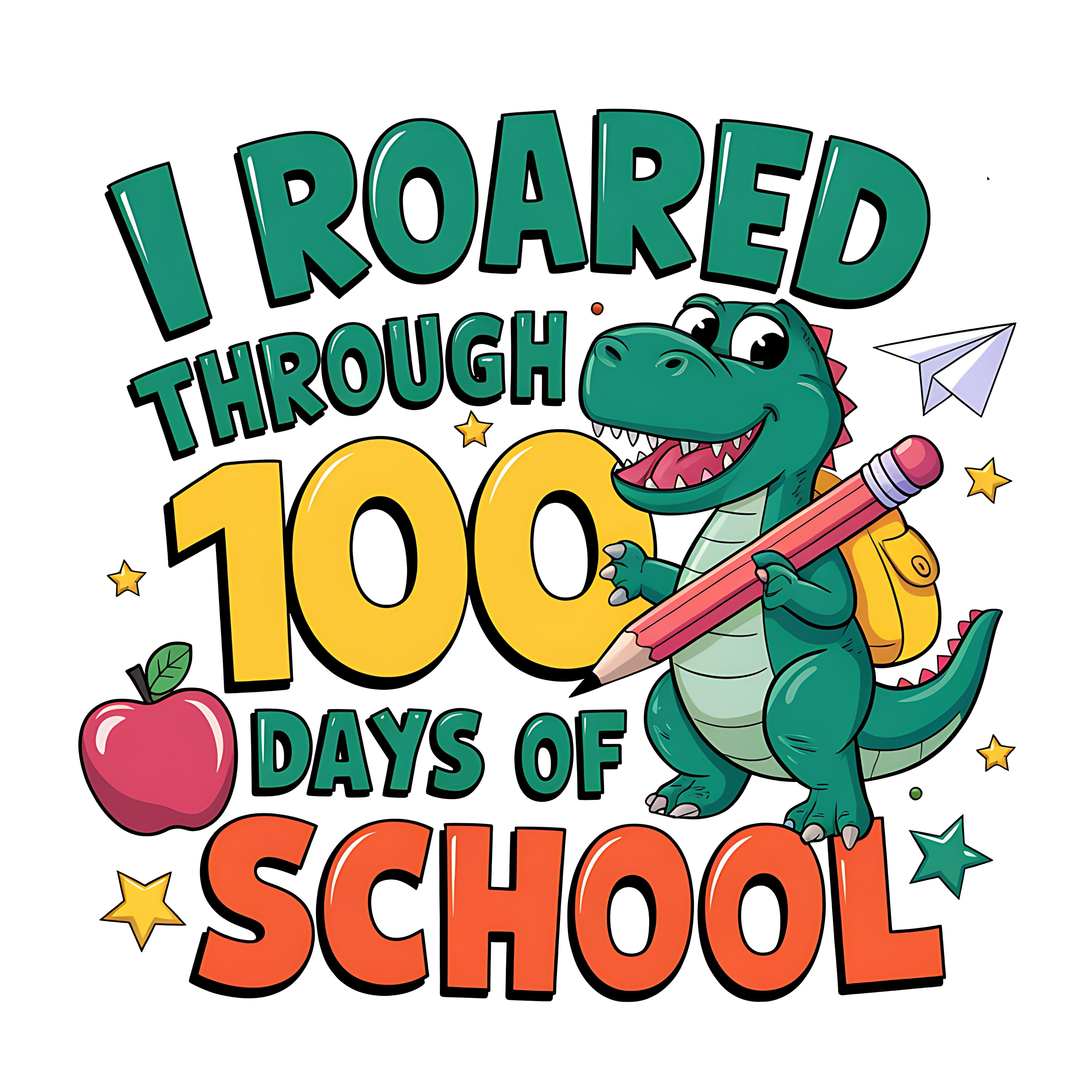 Back to School 340 - I Roared Through 100 Days Of School