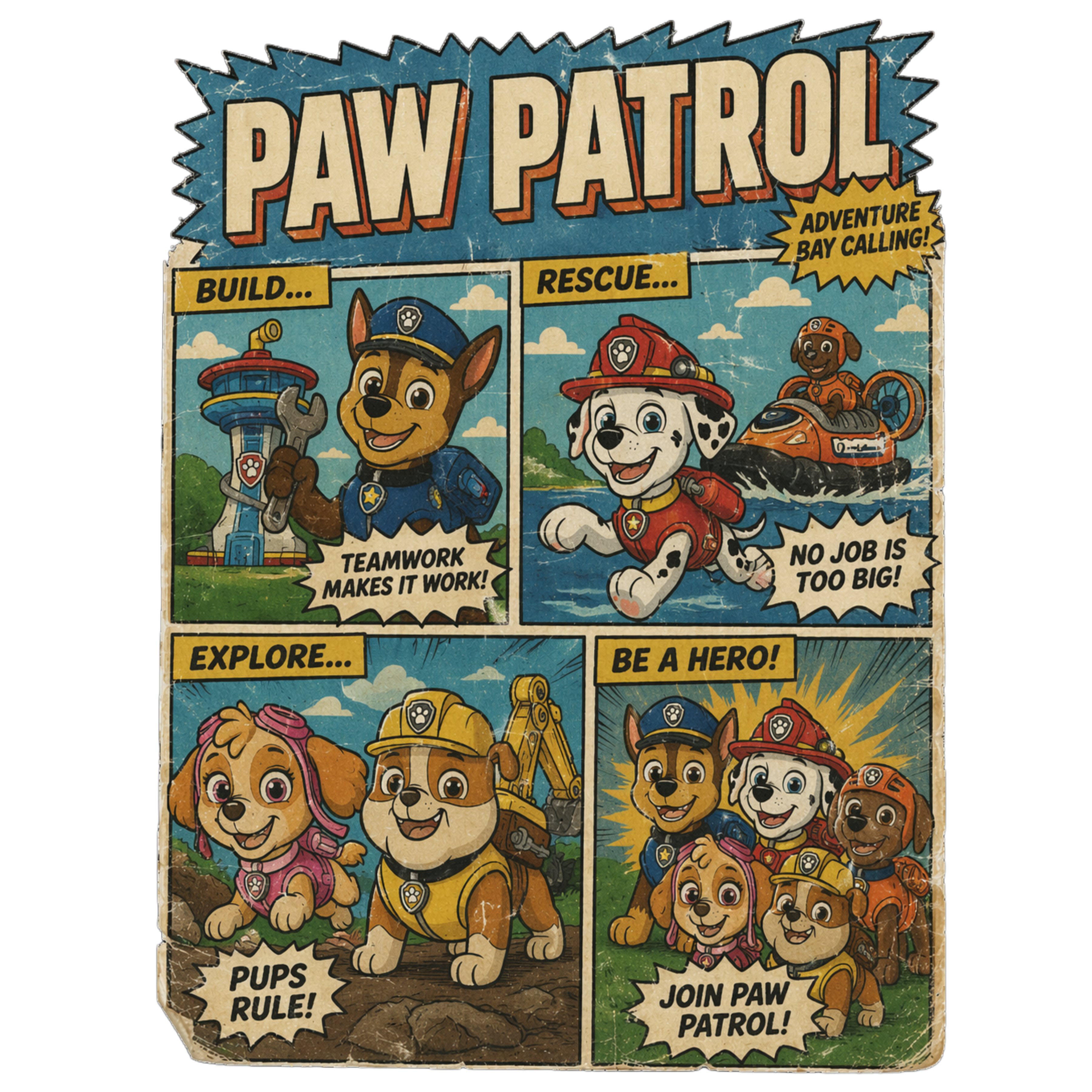 Randomness 1305 - Paw Patrol Poster