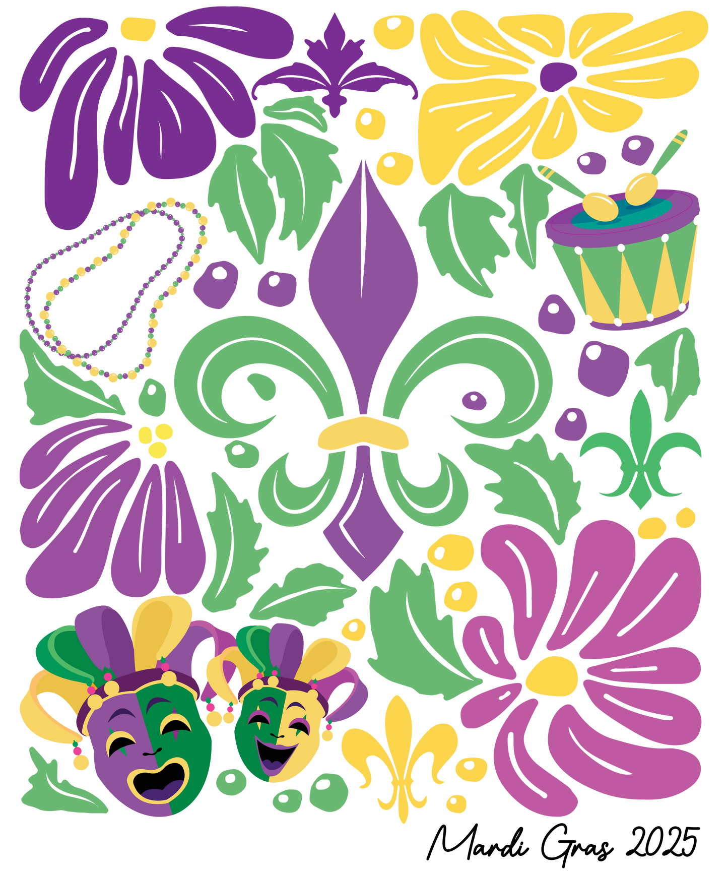 Mardi Gras 917 - Or 21122024 Vtn Vintage Boho Mardi Gras