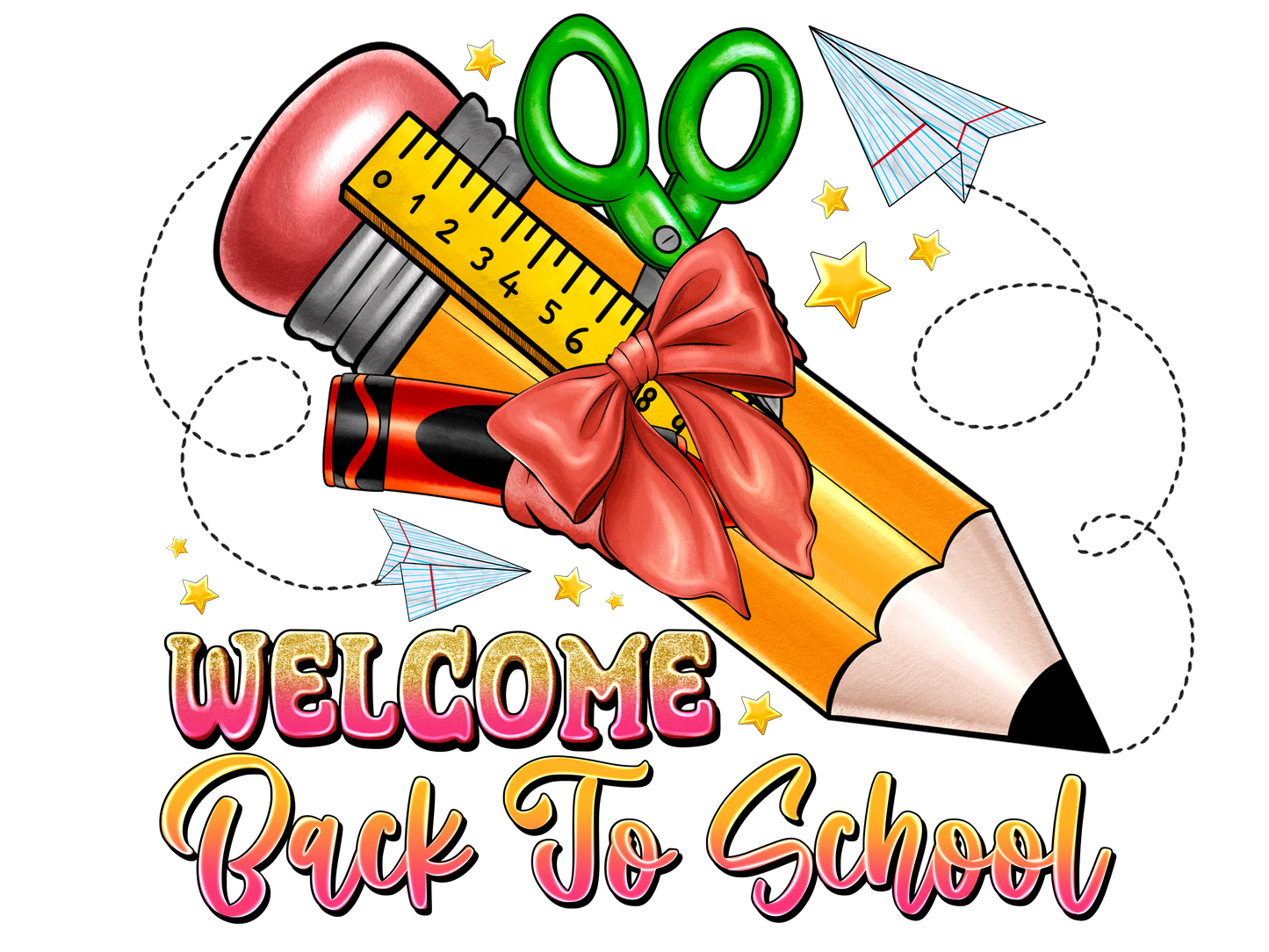 Teacher 818 - Welcomebacktoschoolpencil